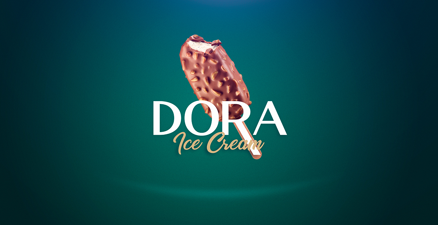 Dora 冰淇淋包装这样设计更好激发顾客的食欲(图1)