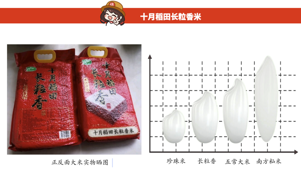 SHI YUE DAO TIAN 十月稻田 长粒香米 2.5kg*2袋创意包装设计欣赏 (图2)