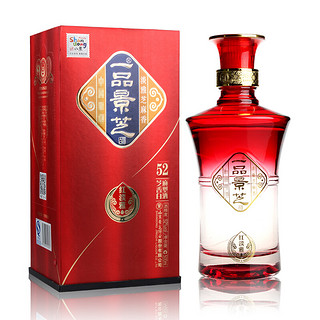 景芝 一品景芝系列 红淡雅 52%vol 芝麻香型白酒 500ml*6瓶 整箱装