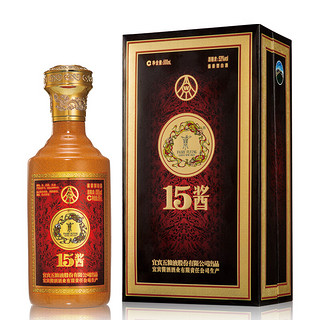 WULIANGYE 五粮液 15酱 50版 53%vol 酱香型白酒 500ml 单瓶装