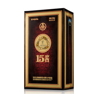 WULIANGYE 五粮液 15酱 50版 53%vol 酱香型白酒 500ml 单瓶装