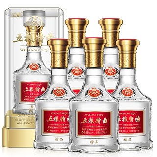 WULIANGYE 五粮液 五粮特曲 精品 52%vol 浓香型白酒 500ml*6瓶 整箱装