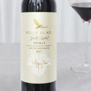 WolfBlass 纷赋 金牌设拉子红葡萄酒 750ml