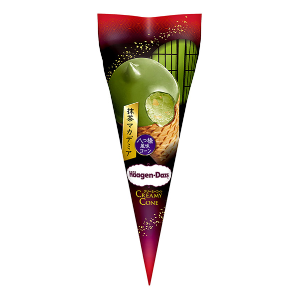 包装创意设计欣赏哈根达斯·克利米·玉米抹茶澳洲联盟哈根达斯·日本(图1)
