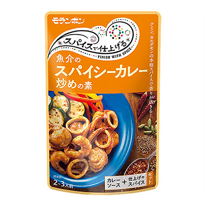 包装设计公司推荐用香料做的鱼介的香料咖喱炒菜莫朗本包装设计欣赏(图1)