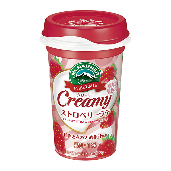 包装设计公司推荐草莓拿铁森永乳业乳相关饮料包装设计(图1)