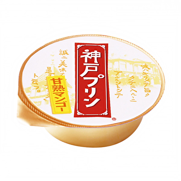 神户布丁甜熟芒果托拉克甜点酸奶包装设计(图1)