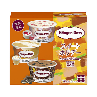 哈根达斯餐盒套房假日限时哈根达斯日本冰淇淋类包装设计(图1)