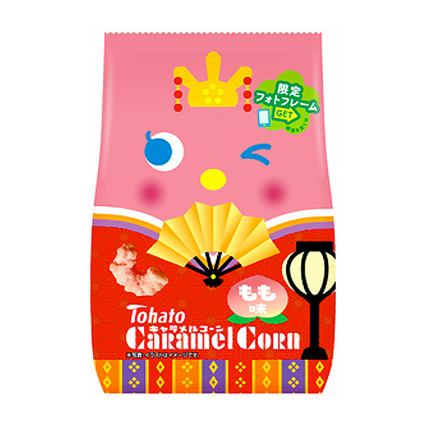 焦糖玉米桃子味 (女儿节)包装设计欣赏(图1)