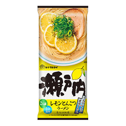 濑户内柠檬咚咚拉面马耳他方便面包装设计(图1)